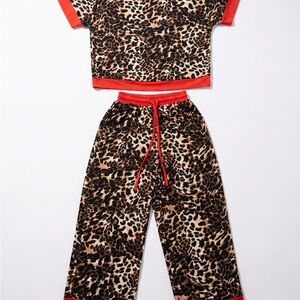 Leopard Print womens set